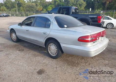 1996 Lincoln Continental Diamond Annive/Spinnaker from USA, damaged, VIN 1LNLM97V7TY696090